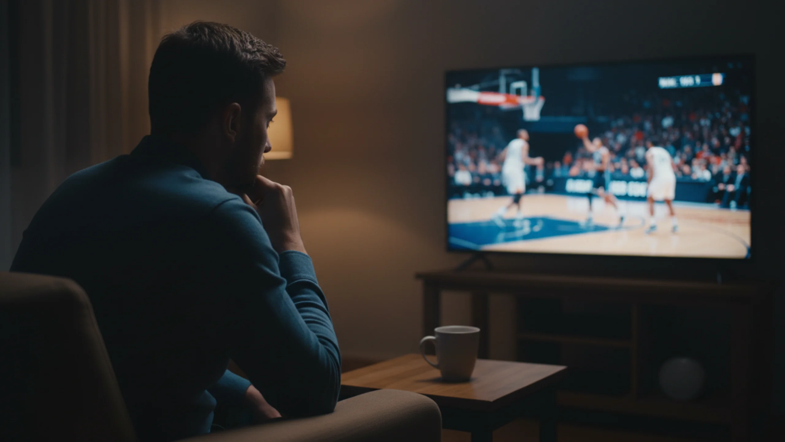 Immagine di visualizzazione della partita di basket